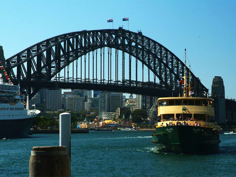 Harbour Bridge in Sydney, New South Wales