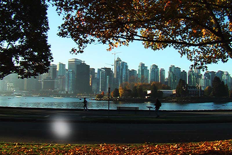 Skyline Vancouvers, British Columbia, Kanada